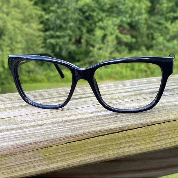 Kenneth Cole Reaction sunglasses frames black cat eye 55[]16 135 - Picture 8 of 10